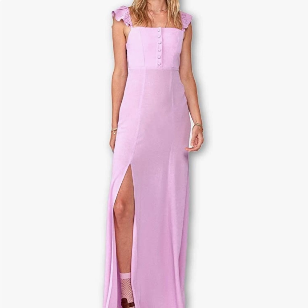 Flynn Skye Bardot maxi dress